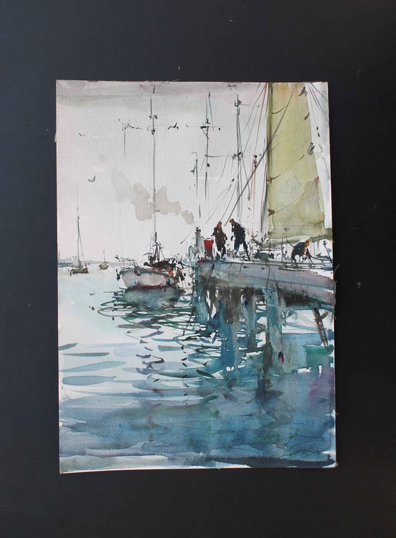 Sailboat Port