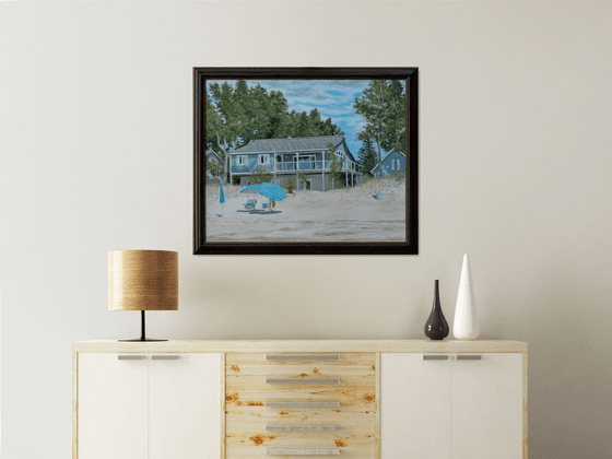 Blue Cottage on Georgian Bay