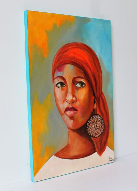 AFRICAN WOMAN #4- LIMITED COLLECTION