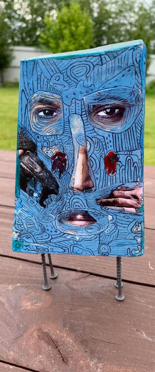 Wood human #24 by Pavel Kuragin