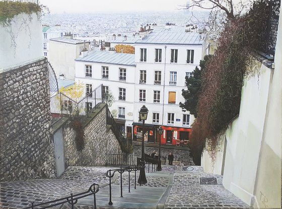 PARIS, MONTMARTRE IN FALL