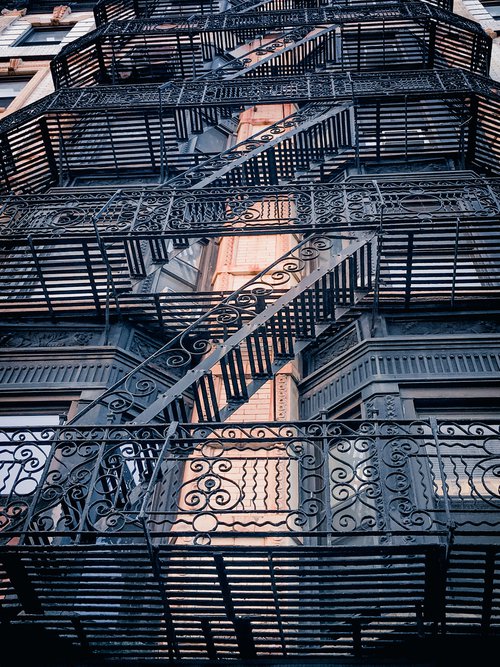 NEW YORK STAIRS by Fabio Accorrà