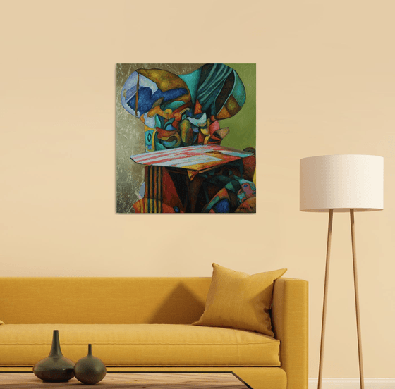 Gold. Topography of form.