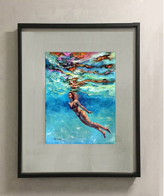 Girl swimming40