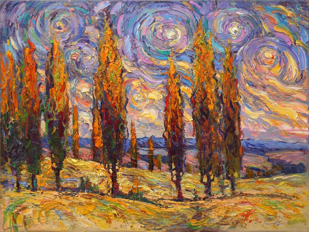 Where The Wind Speaks By Serhii Cherniakovskyi, 31 X 24, Artwork For Sale On Artfinder
