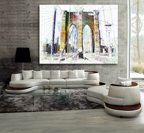Colores, puente Brooklyn