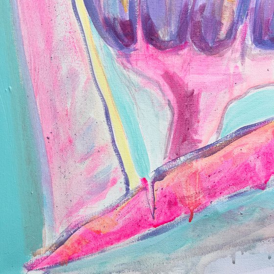 Pink and Blue Banana Study