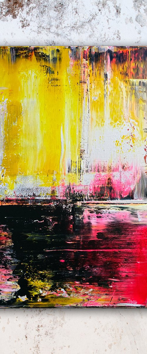 "Dead Sexy" - Original PMS Abstract Acrylic Painting On Canvas - 18" x 24" by Preston M. Smith (PMS)