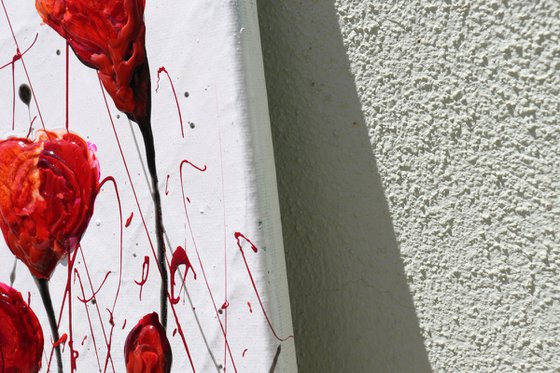 melted poppies