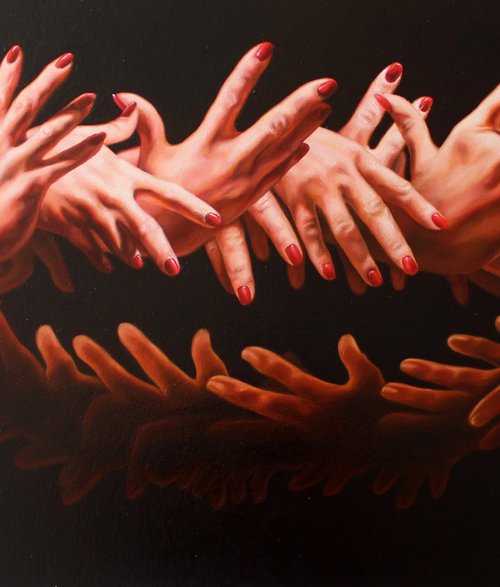 The wreath of vertebrae II by Ivan Gejko