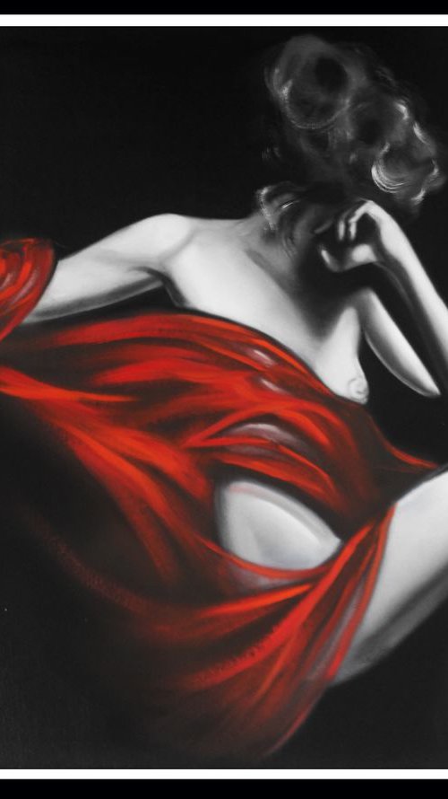 LADY IN RED by IrinaGoldenfish