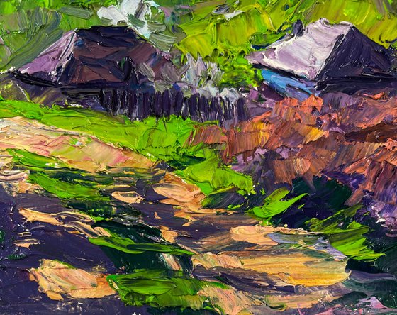 Village in the Spring Silence