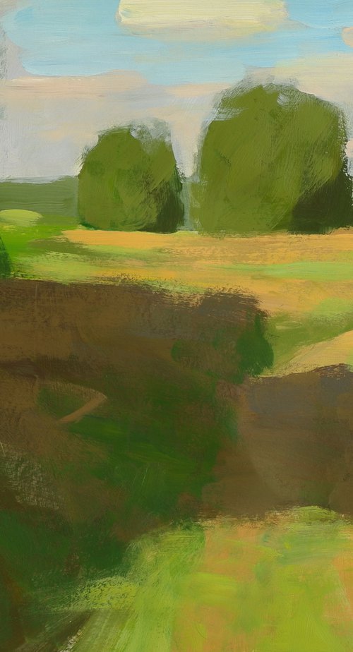 August shadows by Nikita Maksimchuk