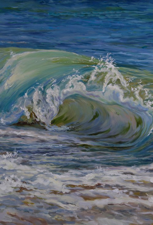 Sea Wave by Eduard Panov