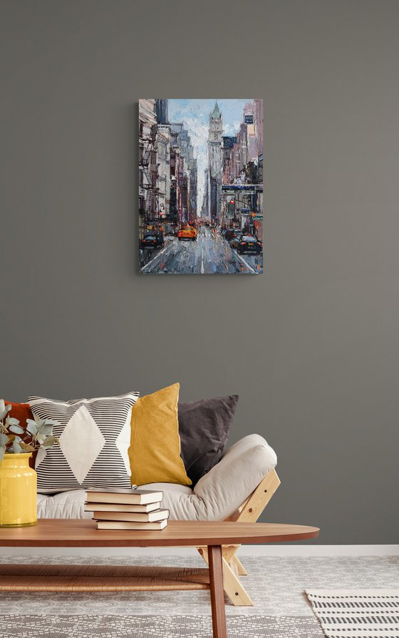 City Street Reflections