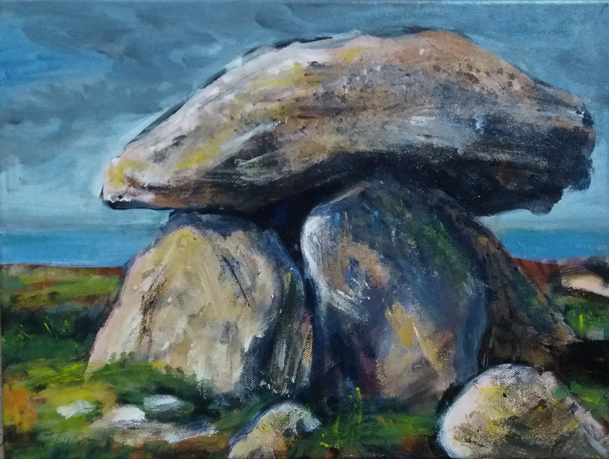 Chun Quoit, Cornwall by Jean Luce