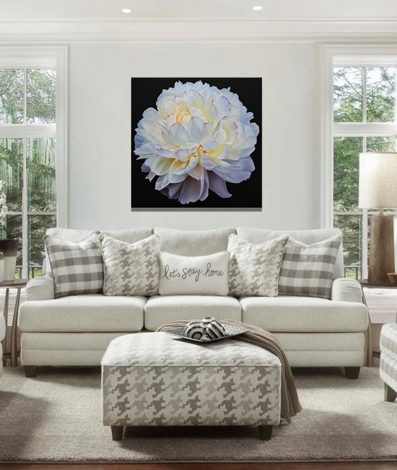 Scent of white peony