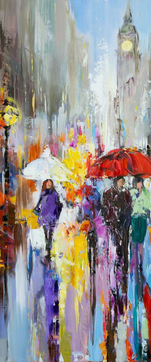'Rain City' by Ewa Czarniecka