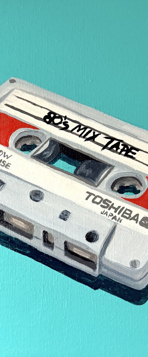 Cassette Tape Nostalgia 13 by Kate Revill