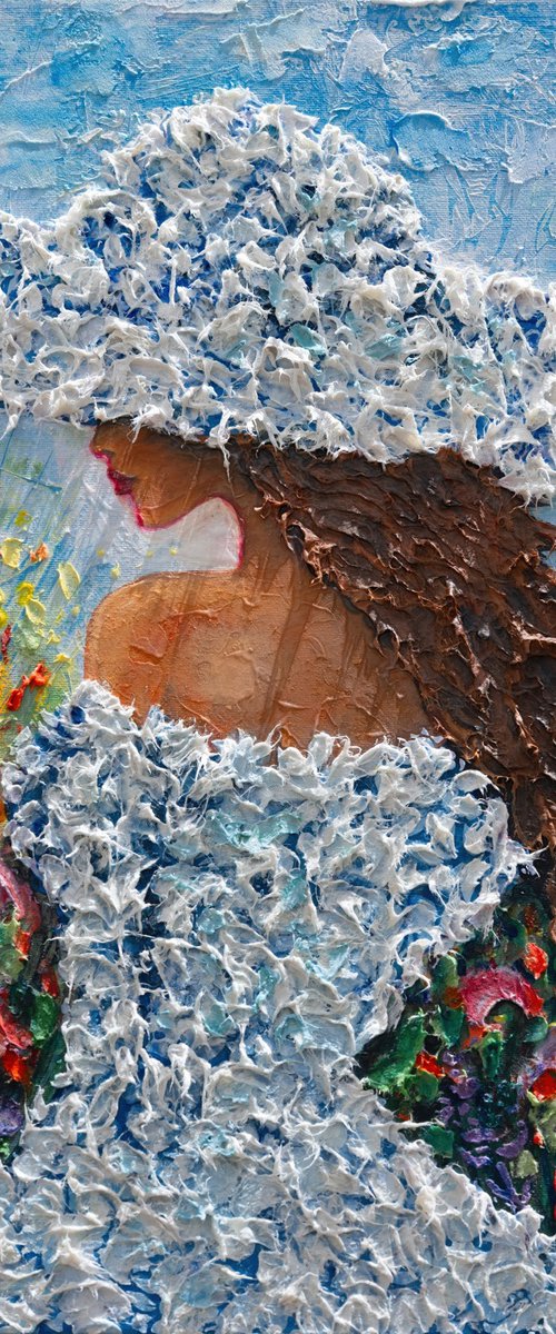 The Blue Muse by Lena Owens at OLena Art