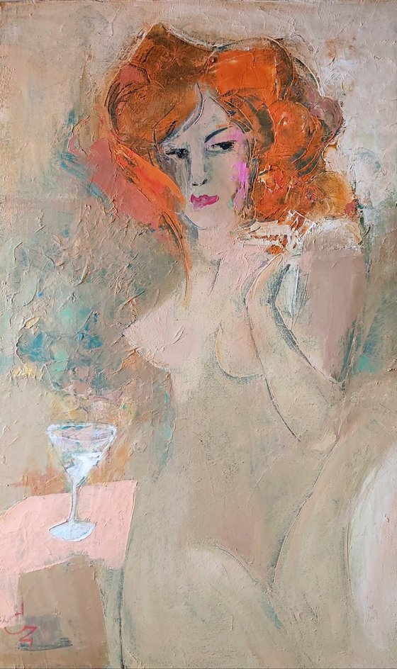 girl with red hair