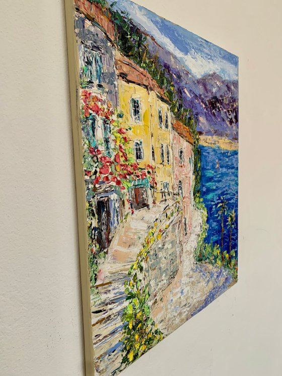 Italian village by the sea