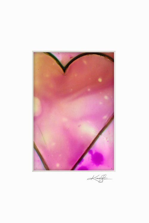 Magical Heart 889 - Small painting by Kathy Morton Stanion by Kathy Morton Stanion