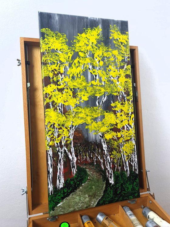 Heavenly Birches 5