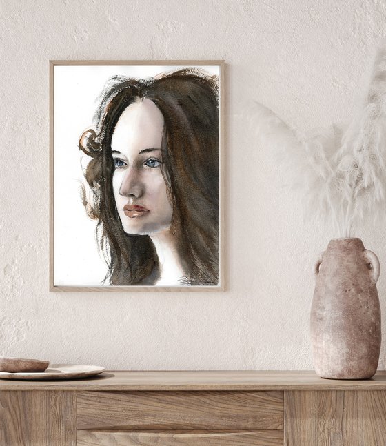 Pensive Gaze
