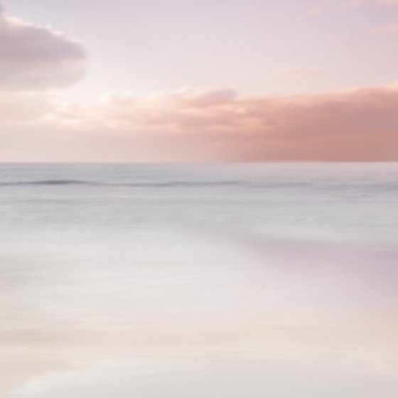 Pink Sunset Orkney - Stairway to Heaven