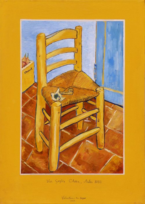 Van Gogh's Chair, Arles 1988 by alberto valentini