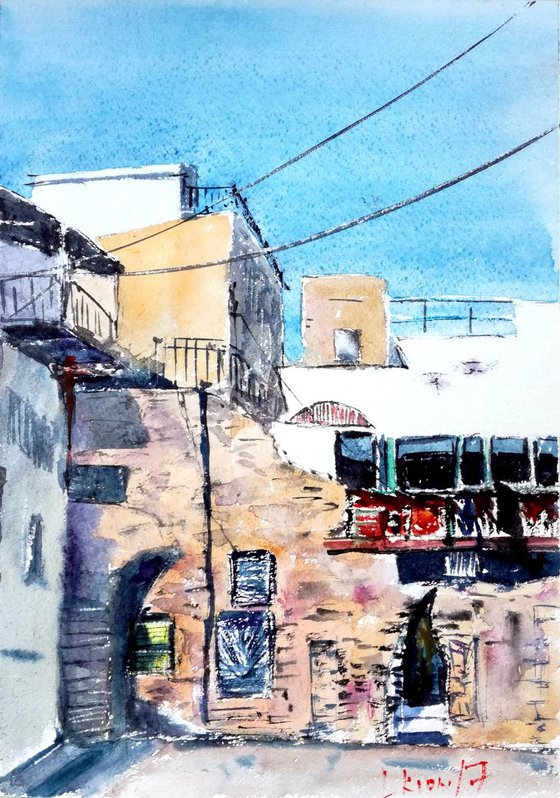 Old Acre sunny day