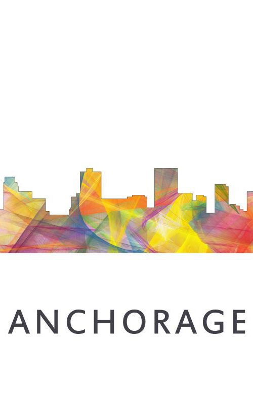 Anchorage Skyline WB1 by Marlene Watson