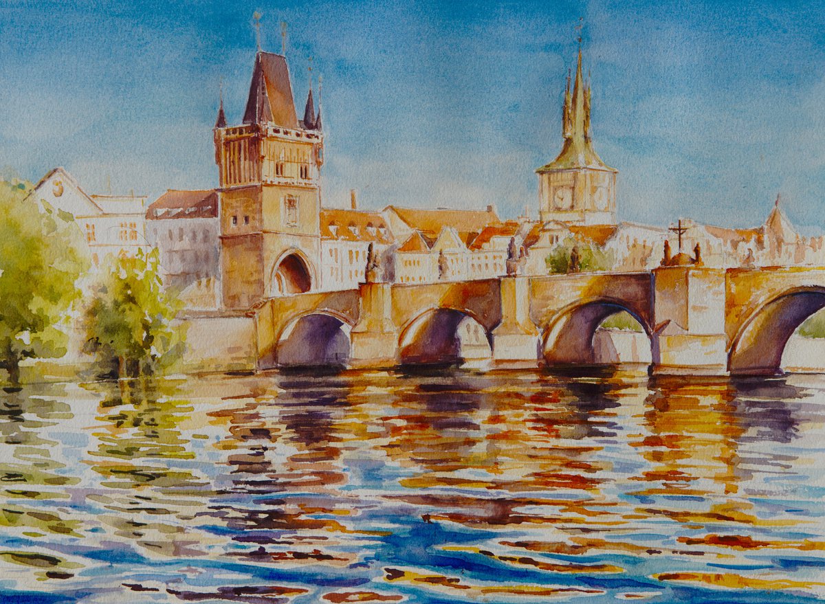 Charles Bridge, Prague by Eve Mazur