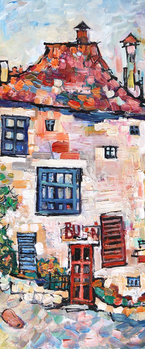 House of the Loire Valley. by Nikifor Swiristuhin