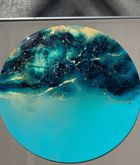 Golden Halo, Blue Depth #3