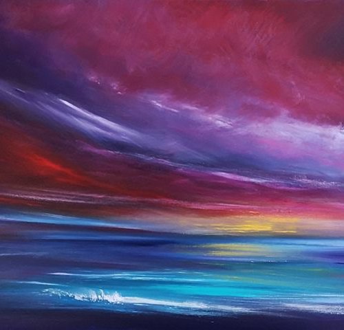Seascape - Incandescence by Mel Graham