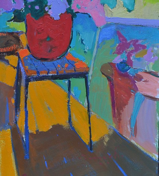 Still life in the interior