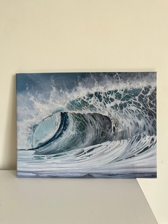 Sea waves Print on canvas