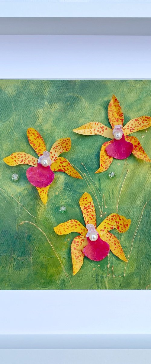 Orchid Reverie-1 by Swapna Namboodiri