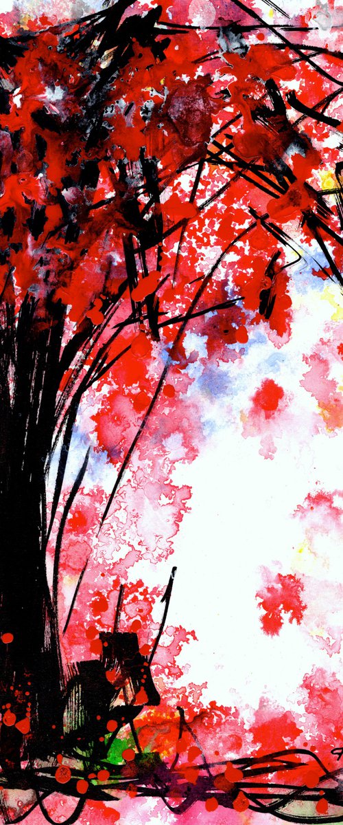 Day Sixty-eight "Red Leaves" by Kume Bryant
