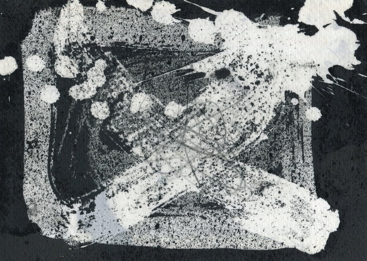 Expressive Abstract Oil Painting By Elizabeth Anne Fox, 10 X 7, Manifold 4, Original Artwork