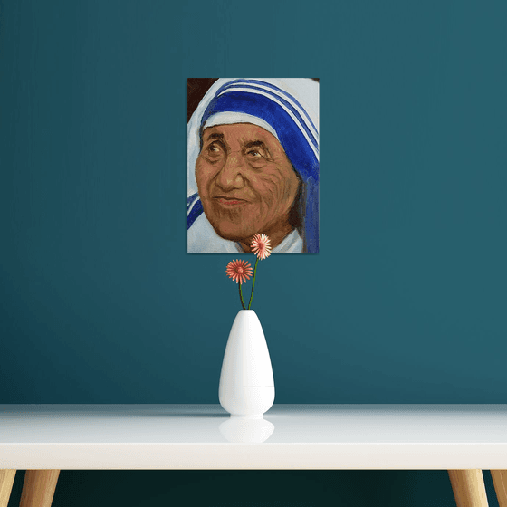Mother Teresa Portrait