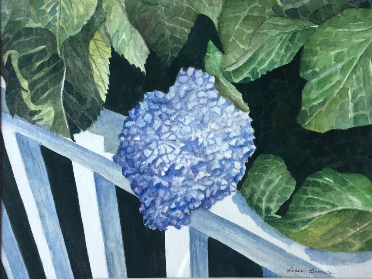 Hydrangea Porch by Rosie Brown