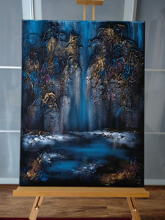 "Night Waterfall"