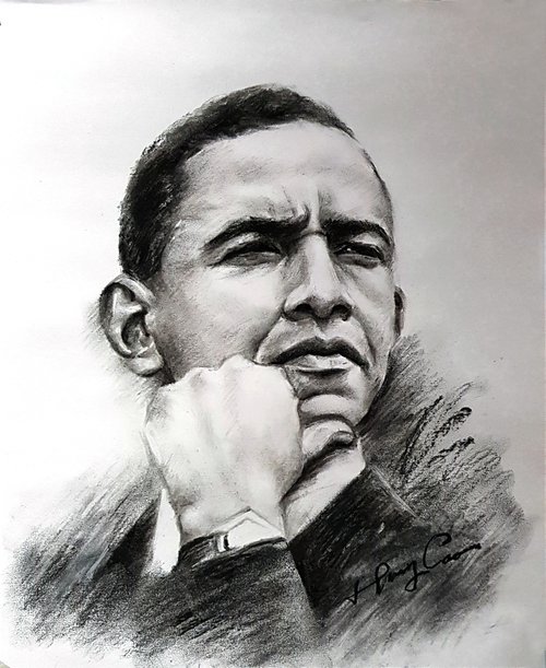 Obama, thinking about the world by Henry Cao