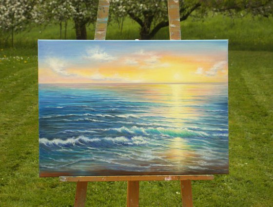 Turquoise wave