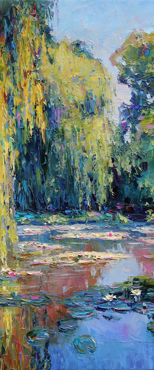 "Water Lily Pond" by Evgeny Chernyakovsky