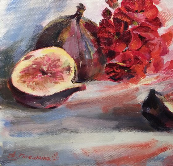 Still life with figs