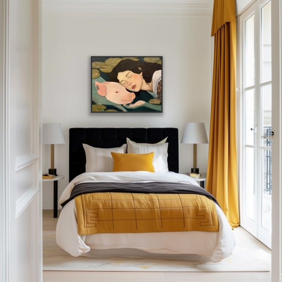 "Depends on the beads, depends on the pig"